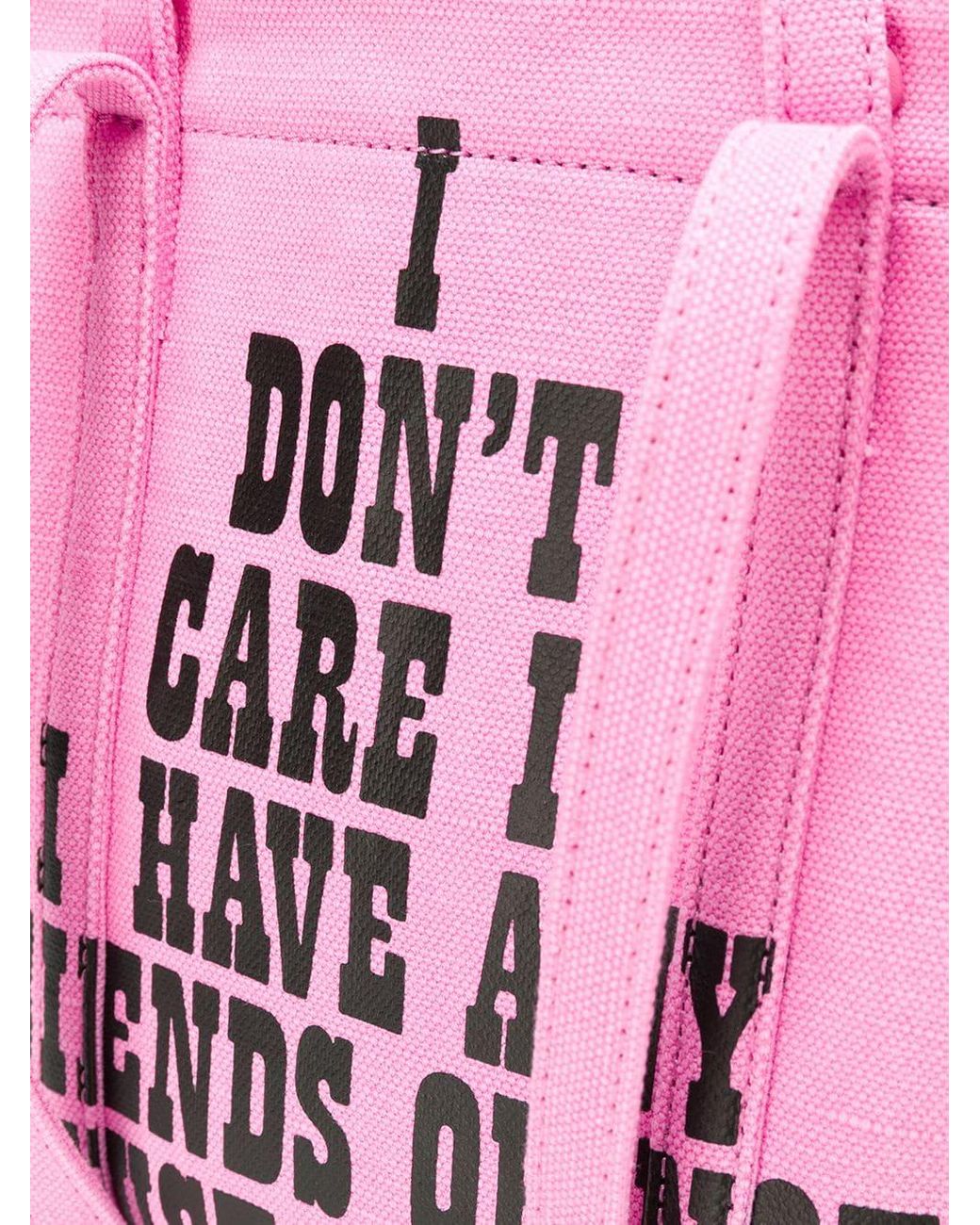 Marc Jacobs X Peanuts Lucy The Tag Tote in Pink | Lyst