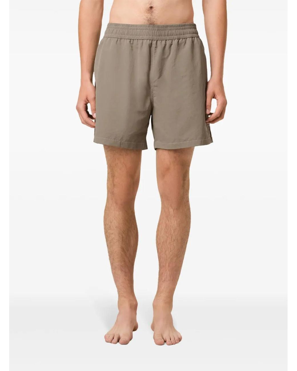 Bañador bordado AMI de hombre de color Gray