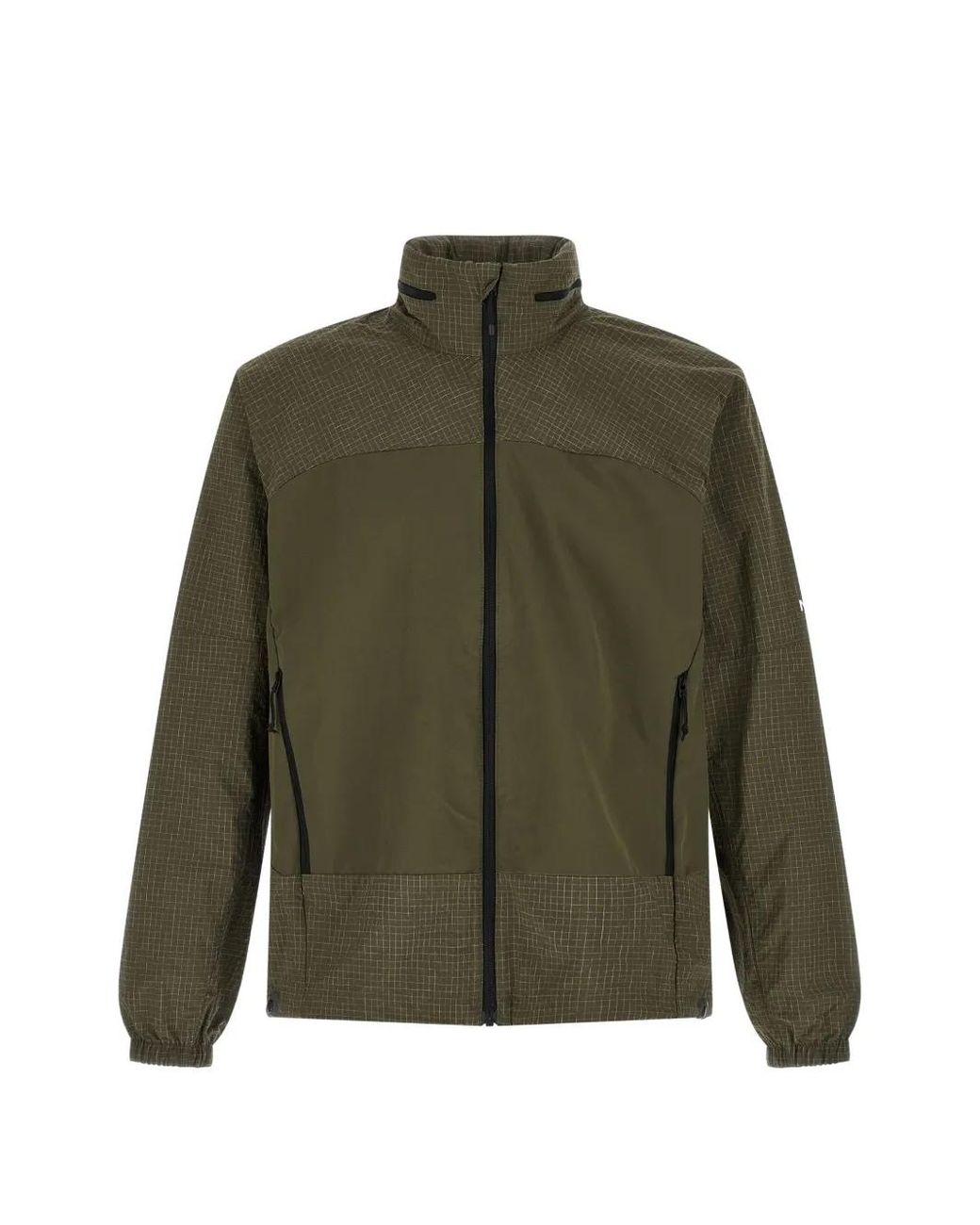 The North Face Green Windwall Panelled Jacket for men