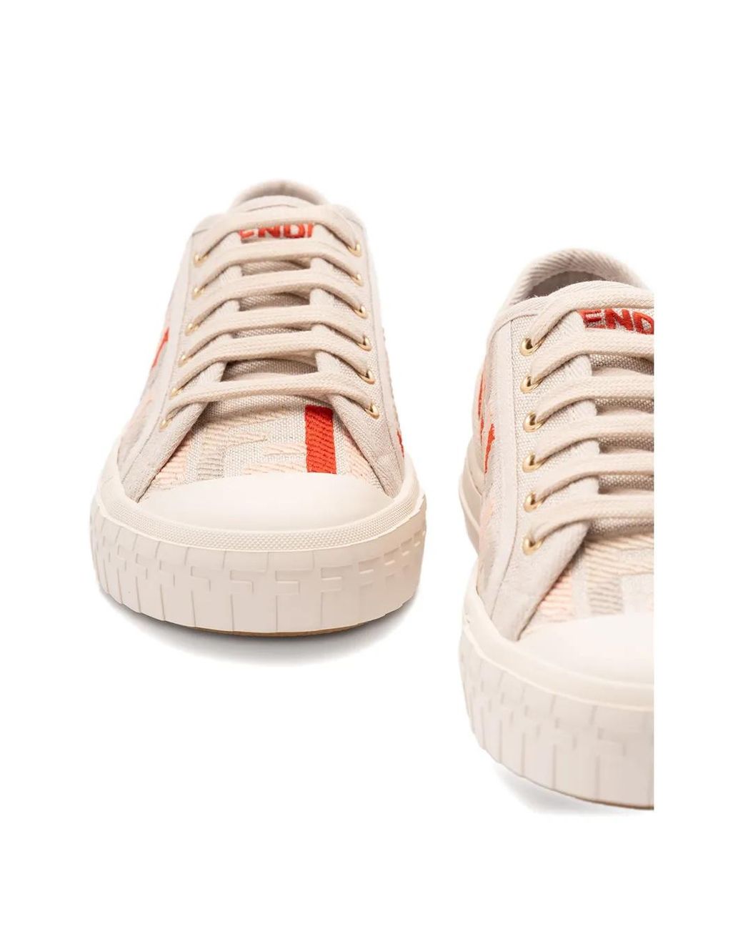 Fendi Pink "Domino" Sneaker