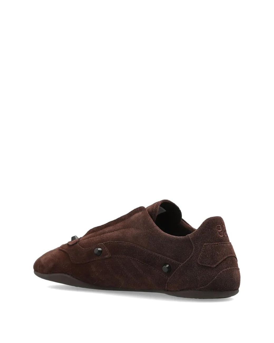 Balenciaga Brown 'City' Sports Shoes