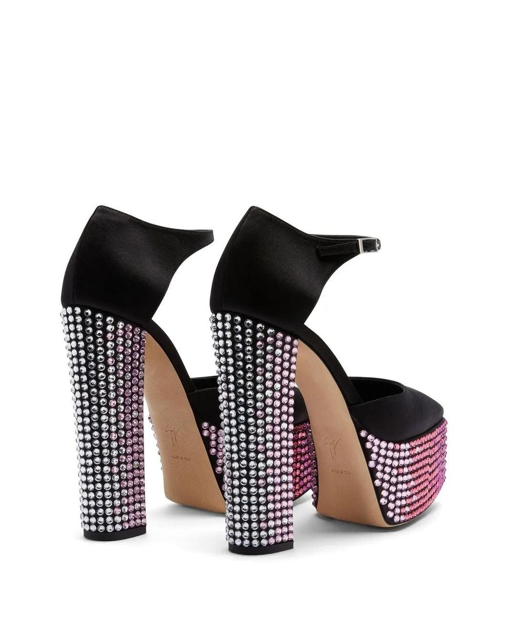 Giuseppe Zanotti Black Bebe Strass