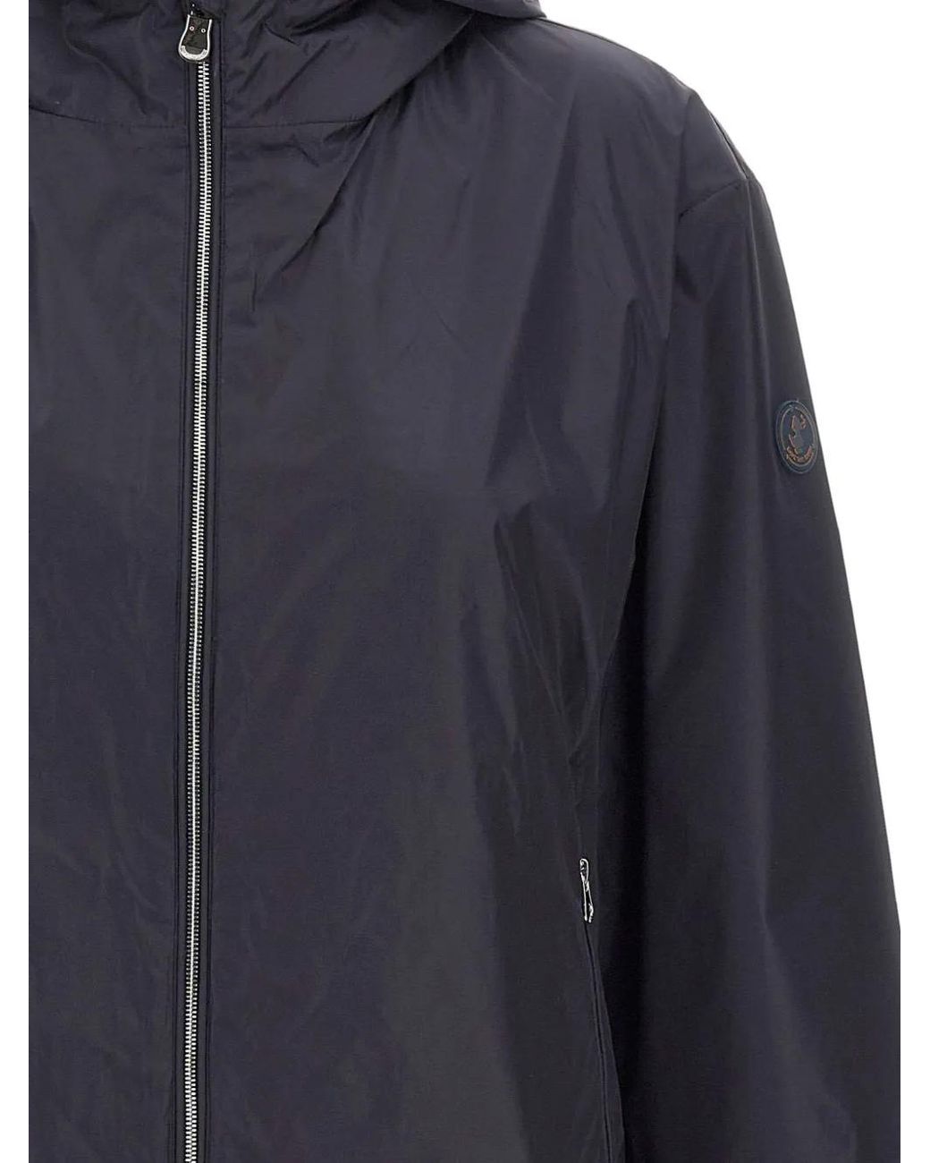 Chaqueta Con Cremallera Y Capucha Save The Duck de color Blue