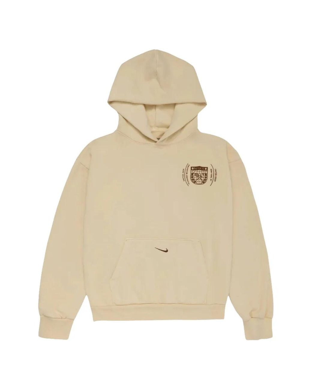 Travis Scott Natural X Nike Cj Crest Hoodie for men