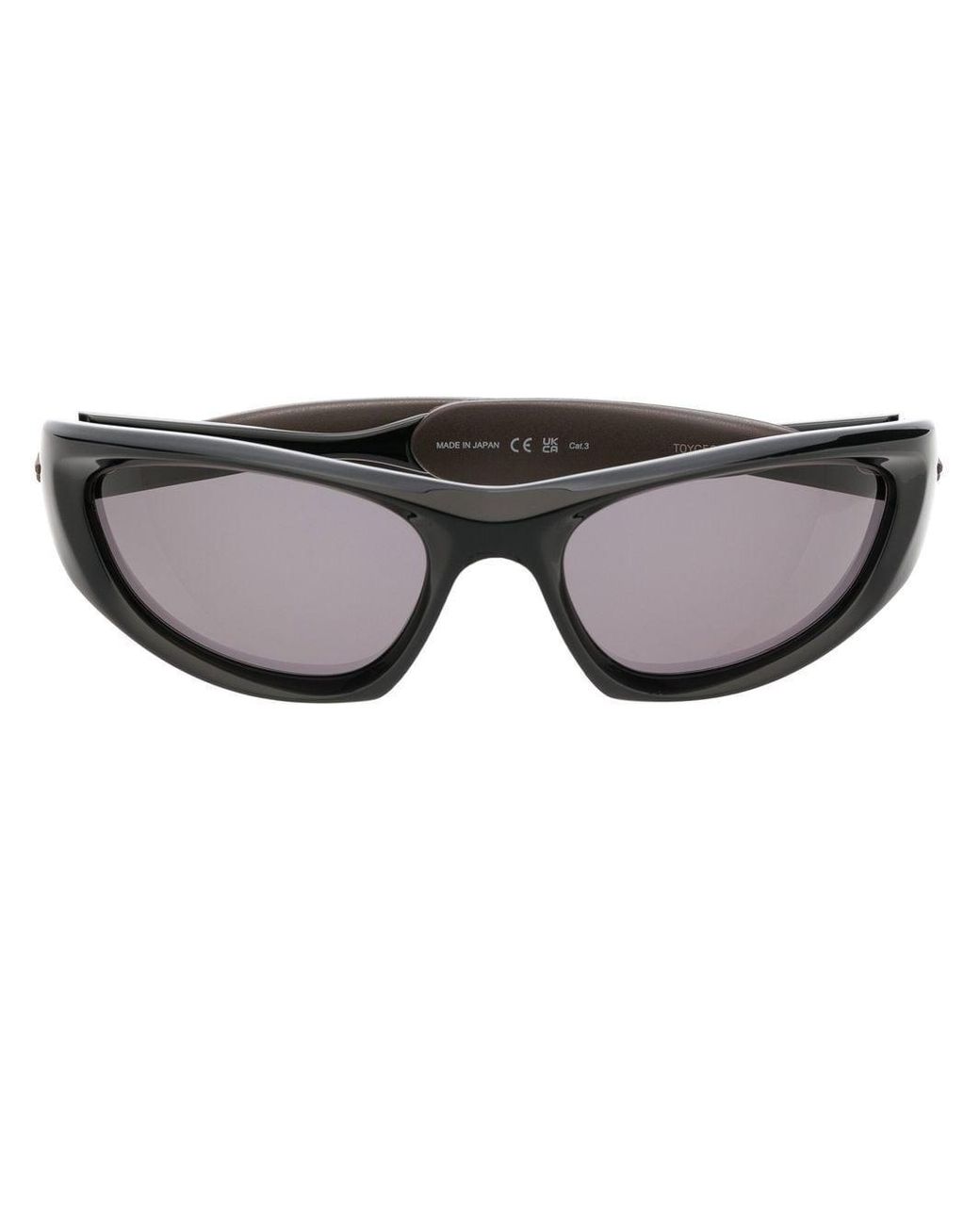 Bottega Oversized Maskeffect Sunglasses in Gray Lyst