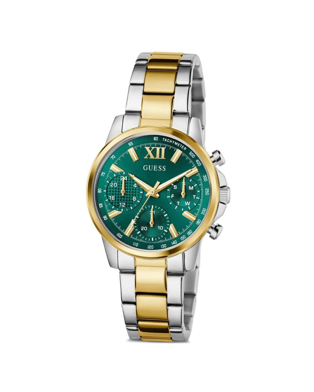 Guess Bailey Multifunctioneel Horloge in het Metallic