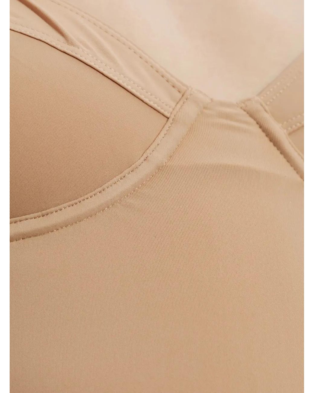 Vetements White Long-Sleeve Bodice Body