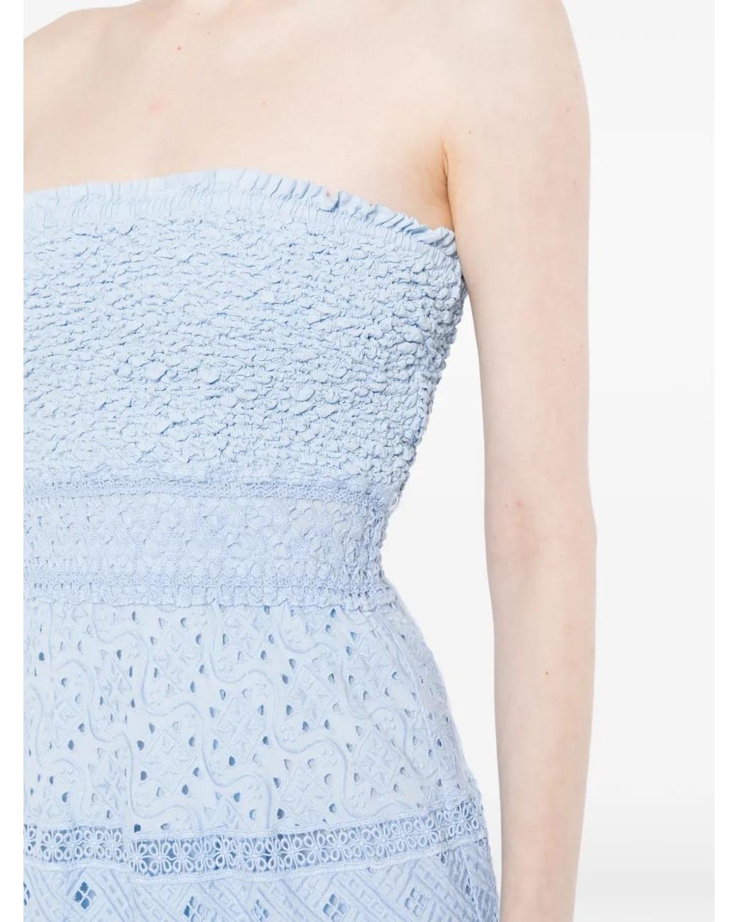 Temptation Positano Blue Tahina Maxi Dress