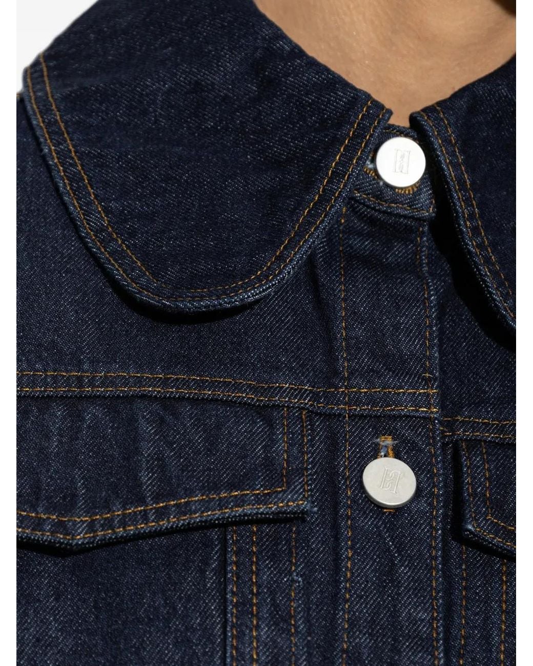 By Malene Birger Blue Villies Denim Jacket