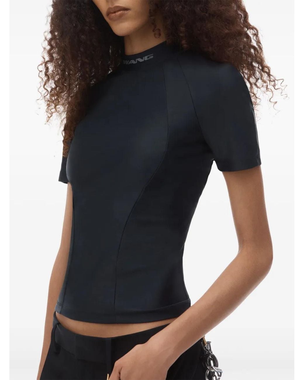 Alexander Wang Blue Fitted Top