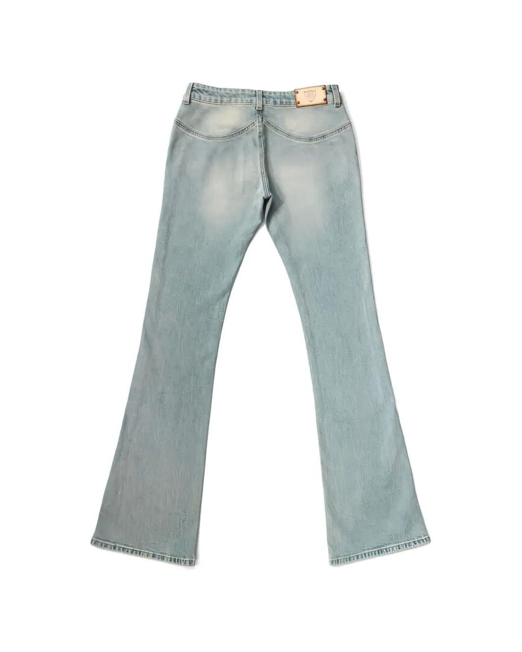 HTC Blue Curly Faded Jeans