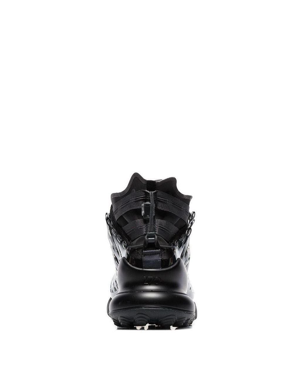 Nike Black Ispa Air Max 270 High Top Sneakers for Men | Lyst