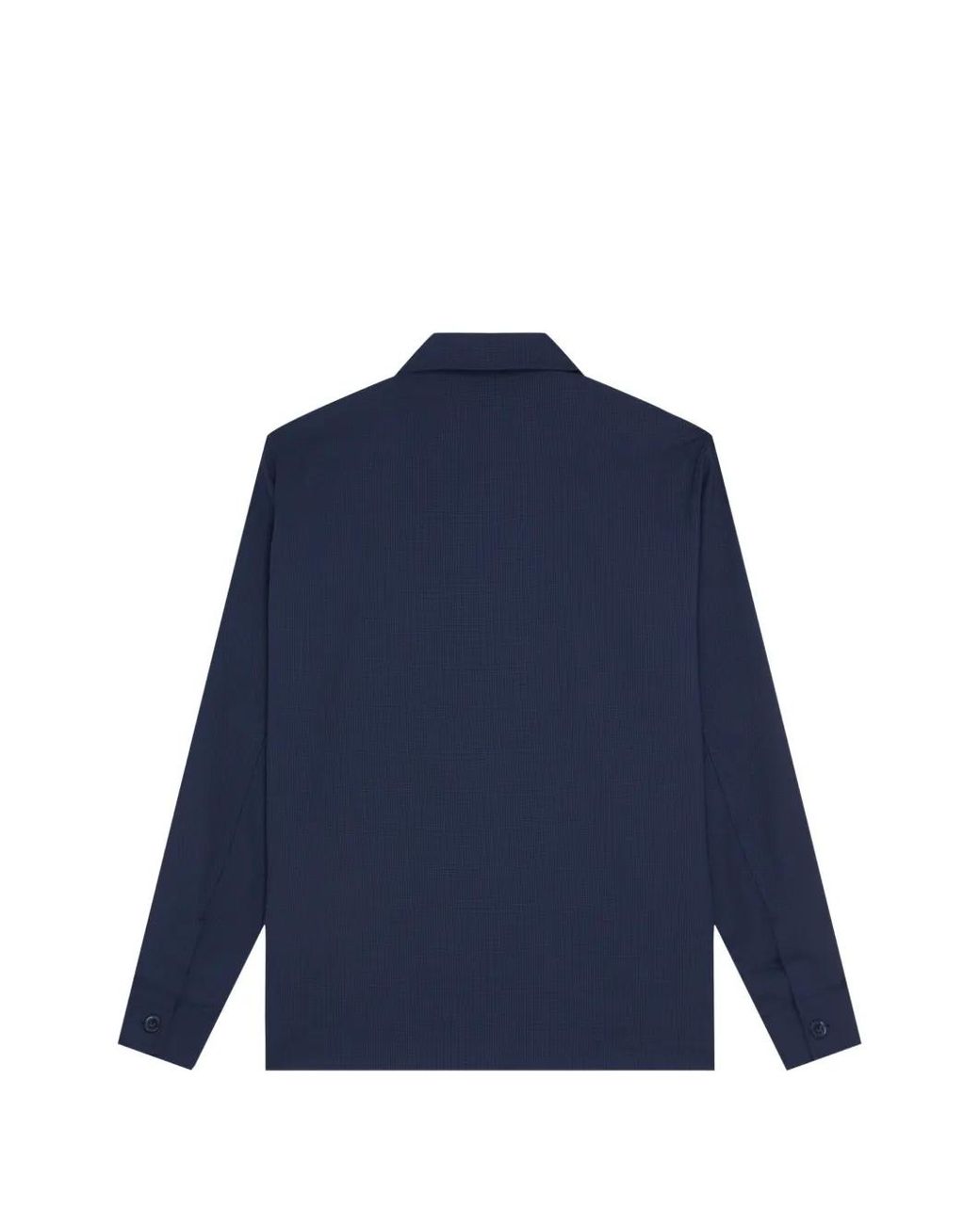 Vilebrequin Blue Micro Carreaux Shirt Jacket for men