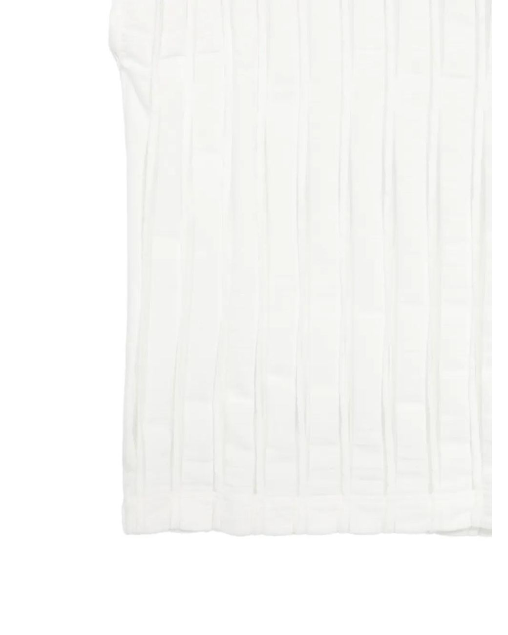 IRO White Uzelie Sheer-Panelled Sleeveless Cotton Top