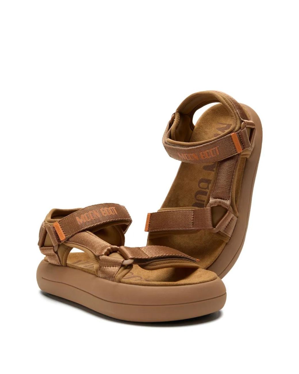 Moon Boot Brown Super Sandals