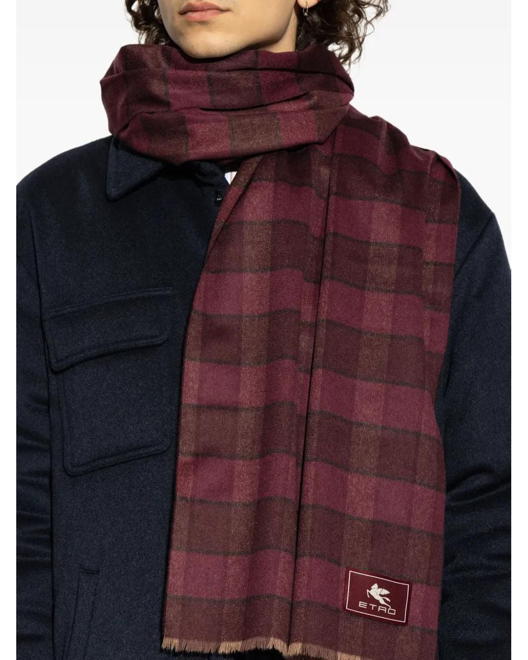 Sciarpa di Etro in Purple da Uomo