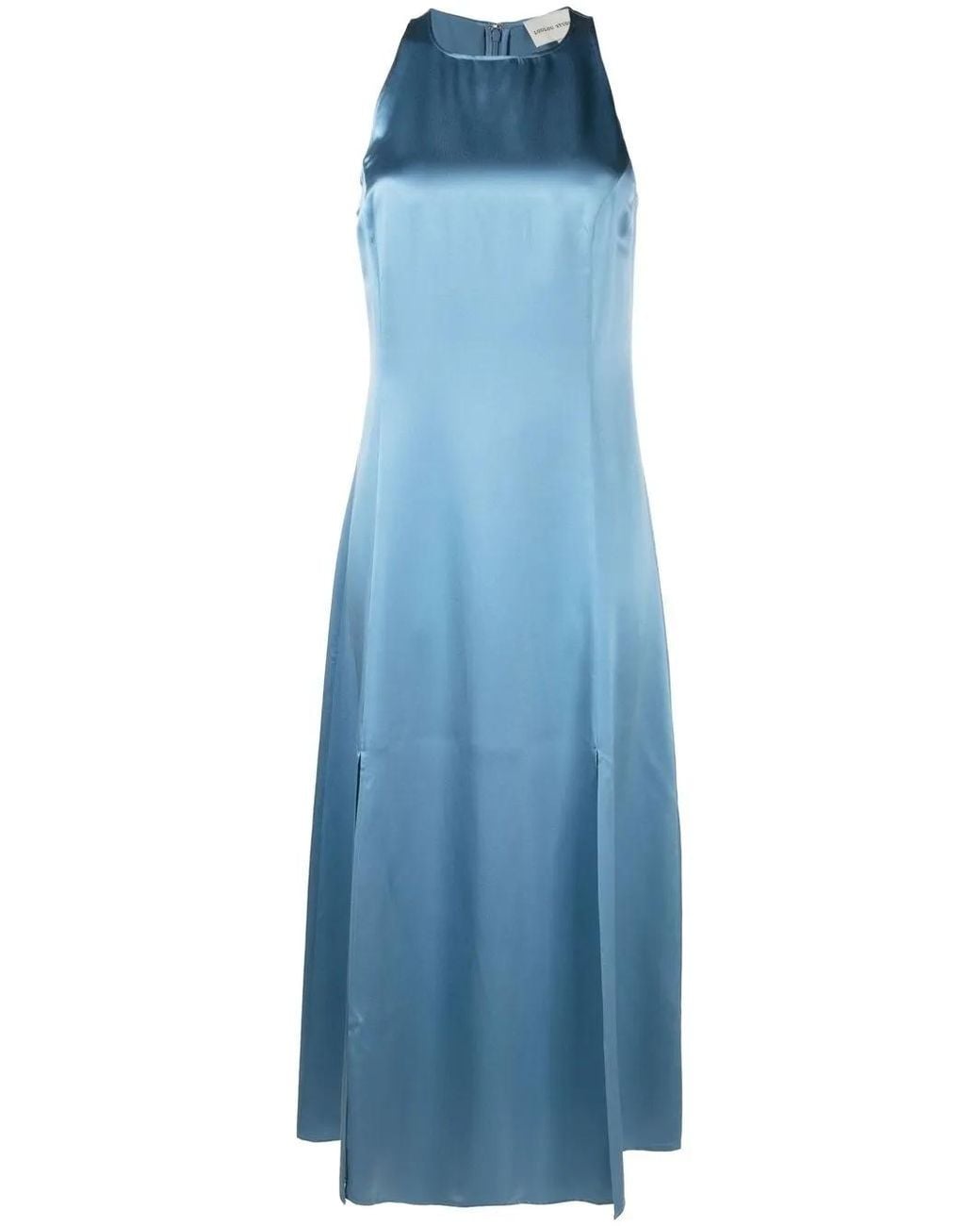 Loulou de Saison Blue Long Sleeveless Dress Clothing