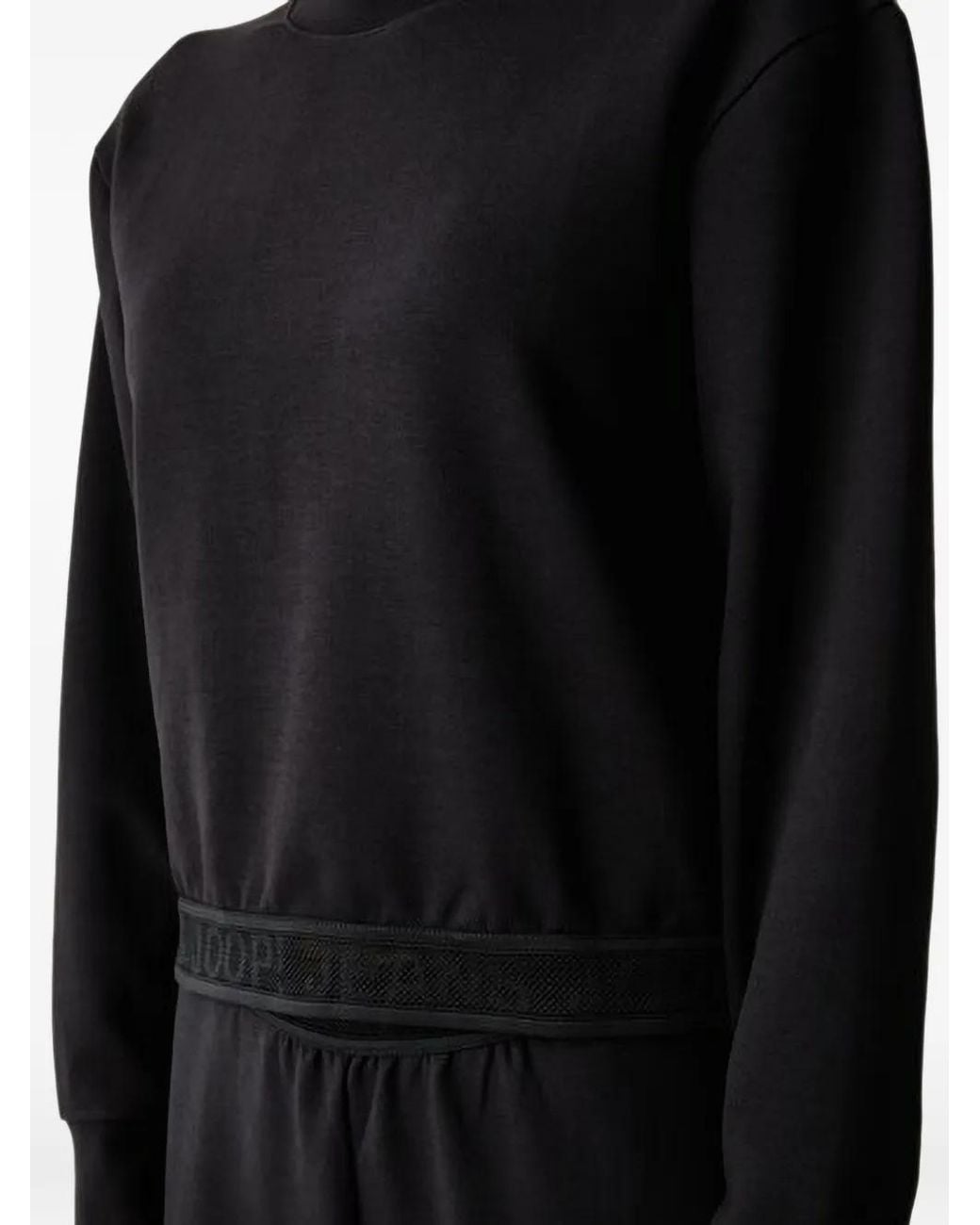 Joop! Black Logo-Waistband Sweatshirt