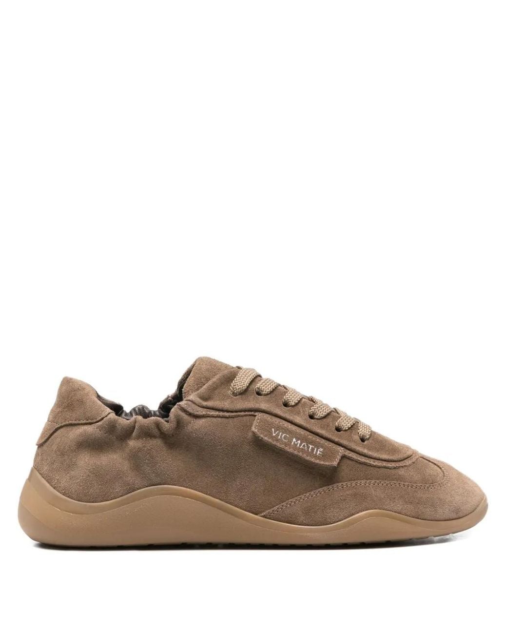 Vic Matié Brown Lace-Up Fastening Sneakers