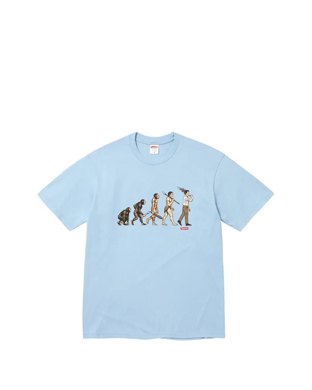 Supreme Blue Evolution T-Shirt for men