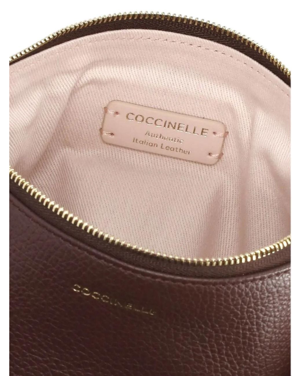 Coccinelle Brown Medium C-Me Soft Clutch