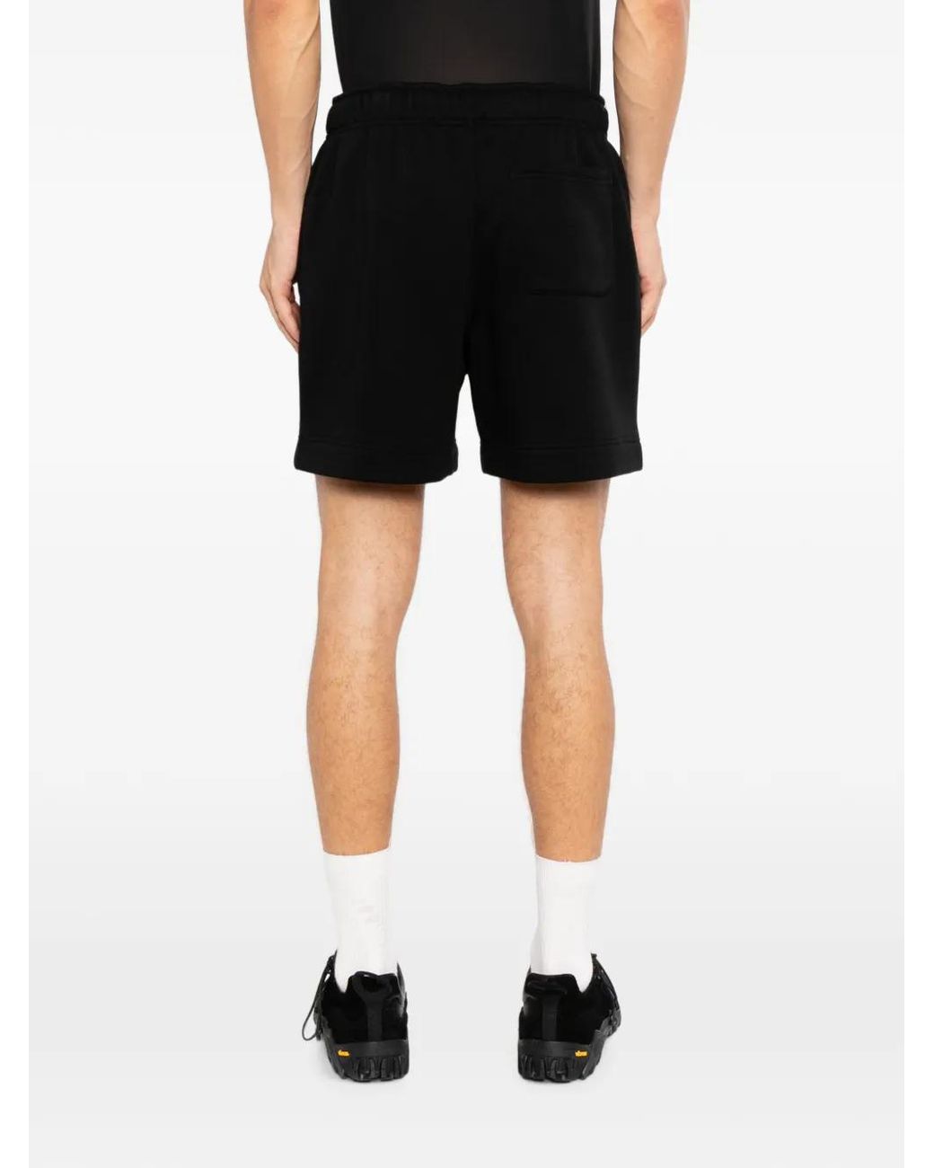 Melt Black Short À Imprimé Graphique for men