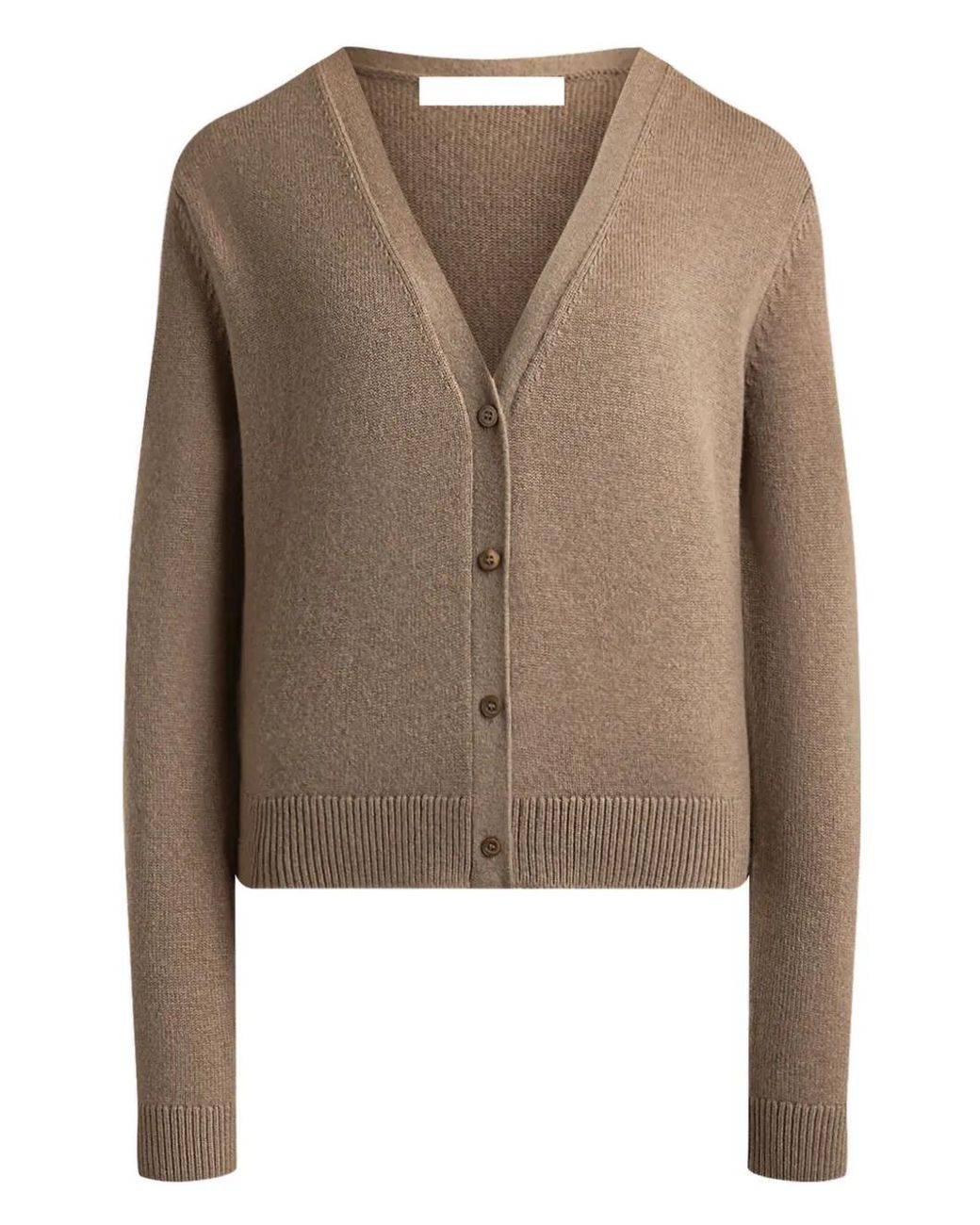 12 STOREEZ Brown Buttoned Knitted Cardigan