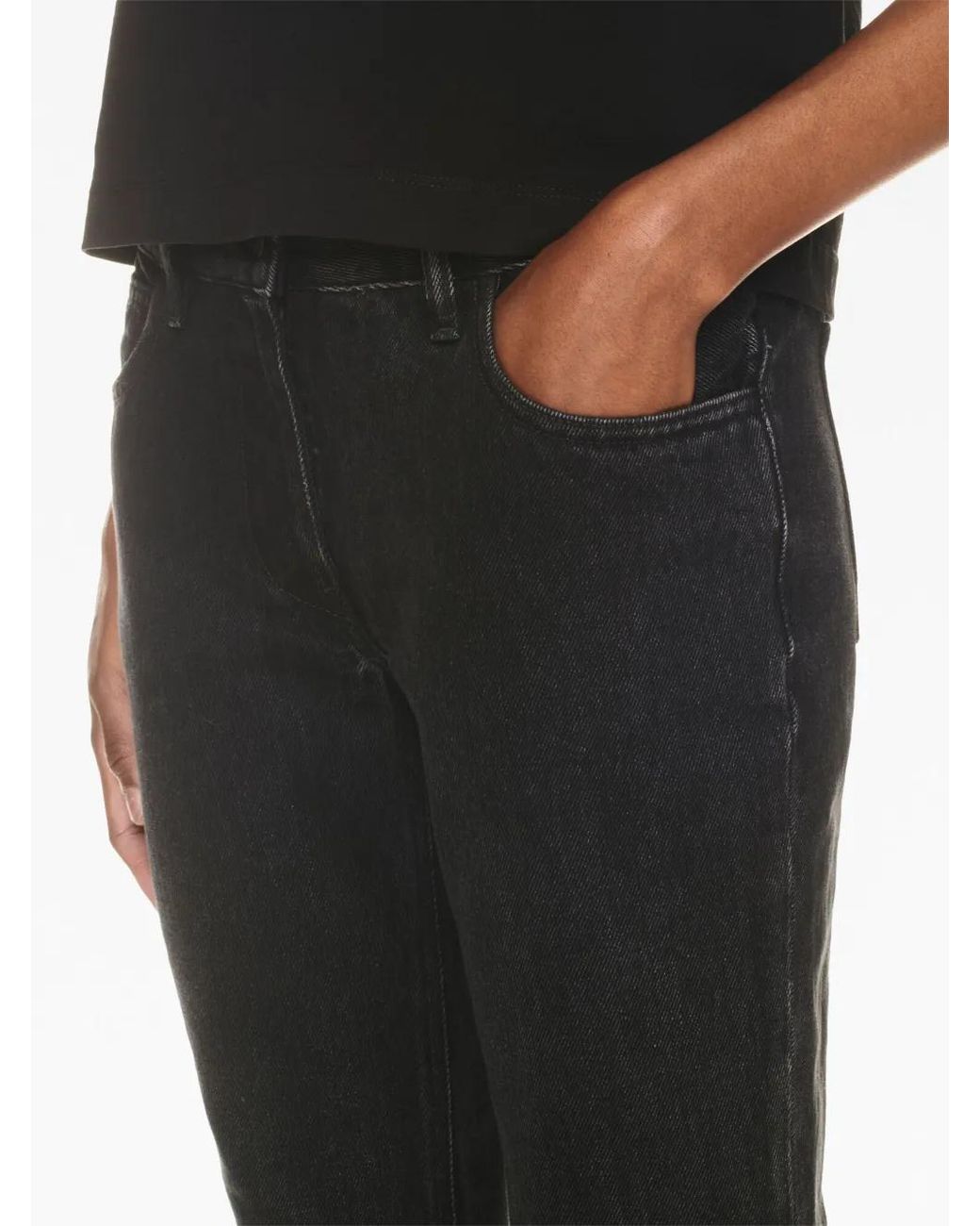 Off-White c/o Virgil Abloh Blue Slim-Leg Flared Jeans