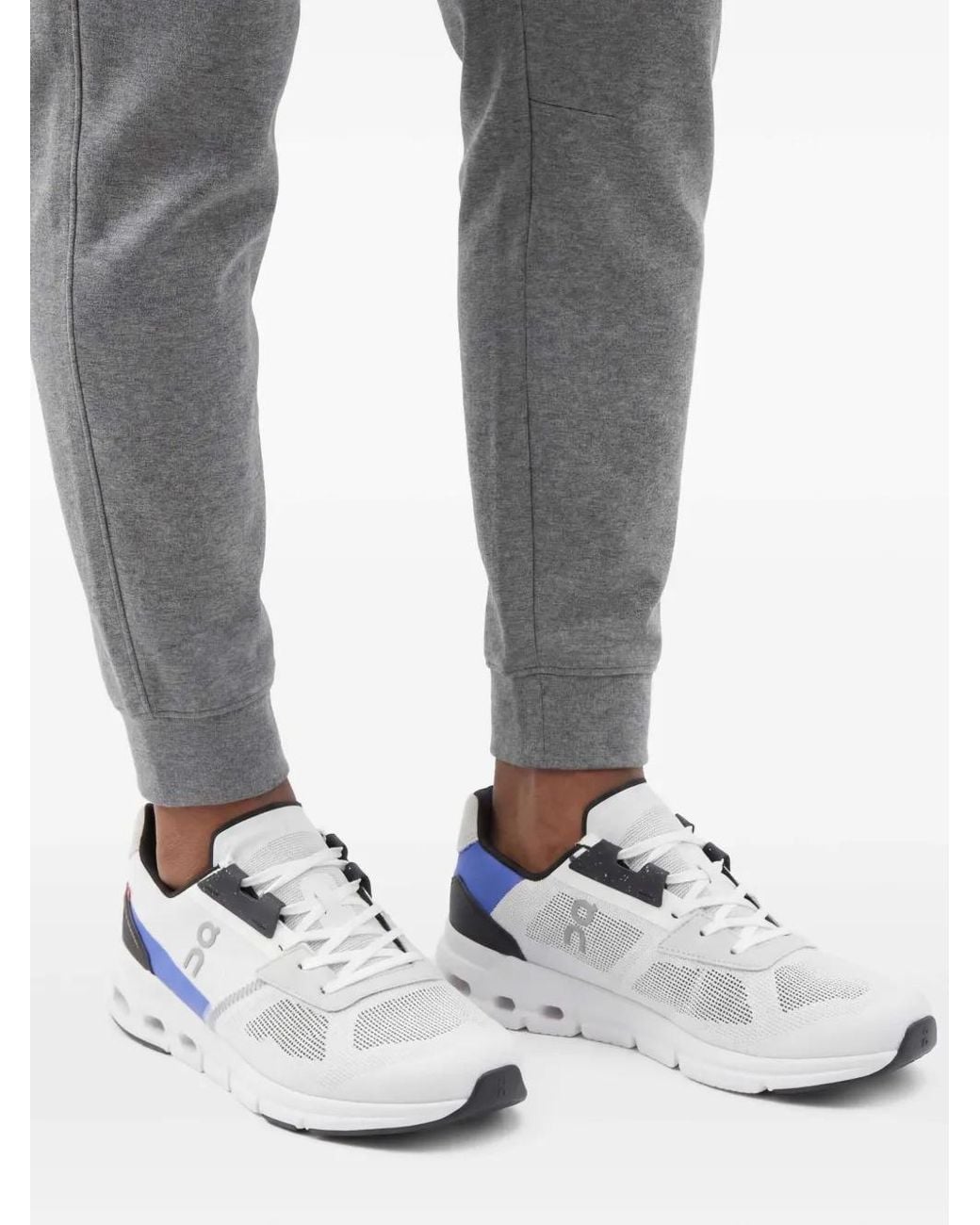 On Shoes White Sneaker With Logo for men