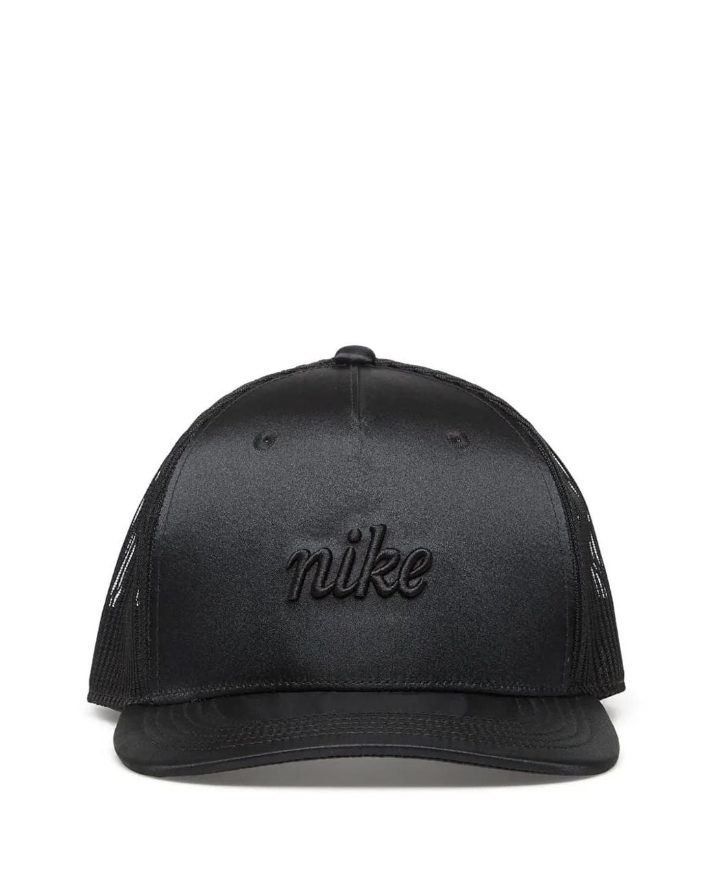Nike Black Casquette À Logo Brodé Rise