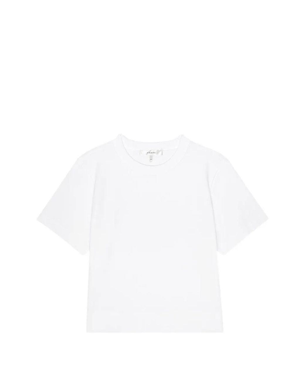 FRAME White Crew-Neck T-Shirt