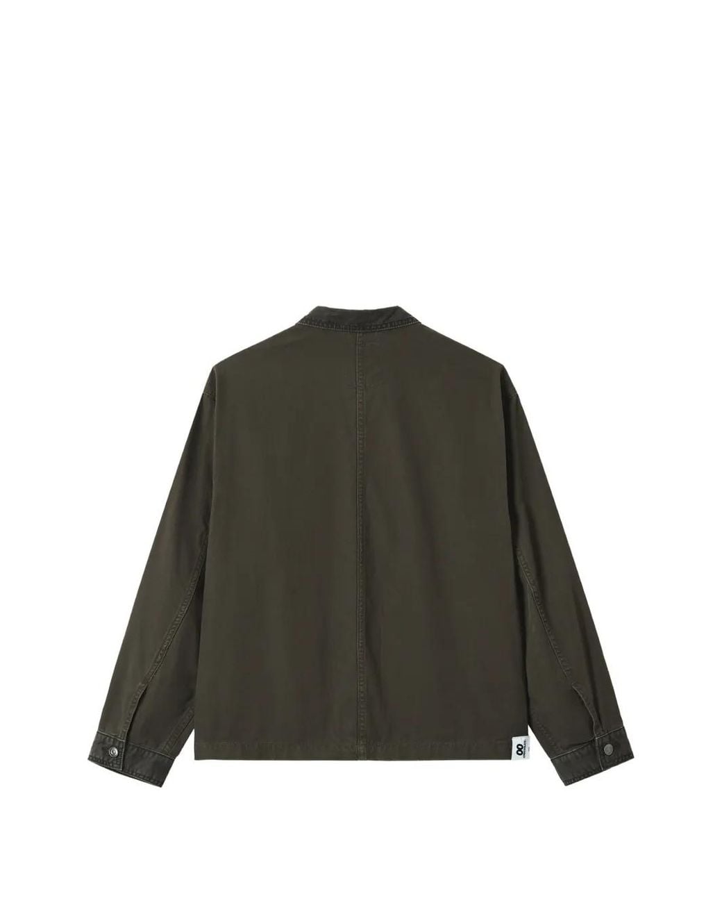 Chocoolate Green Veste En Coton À Empiècements for men