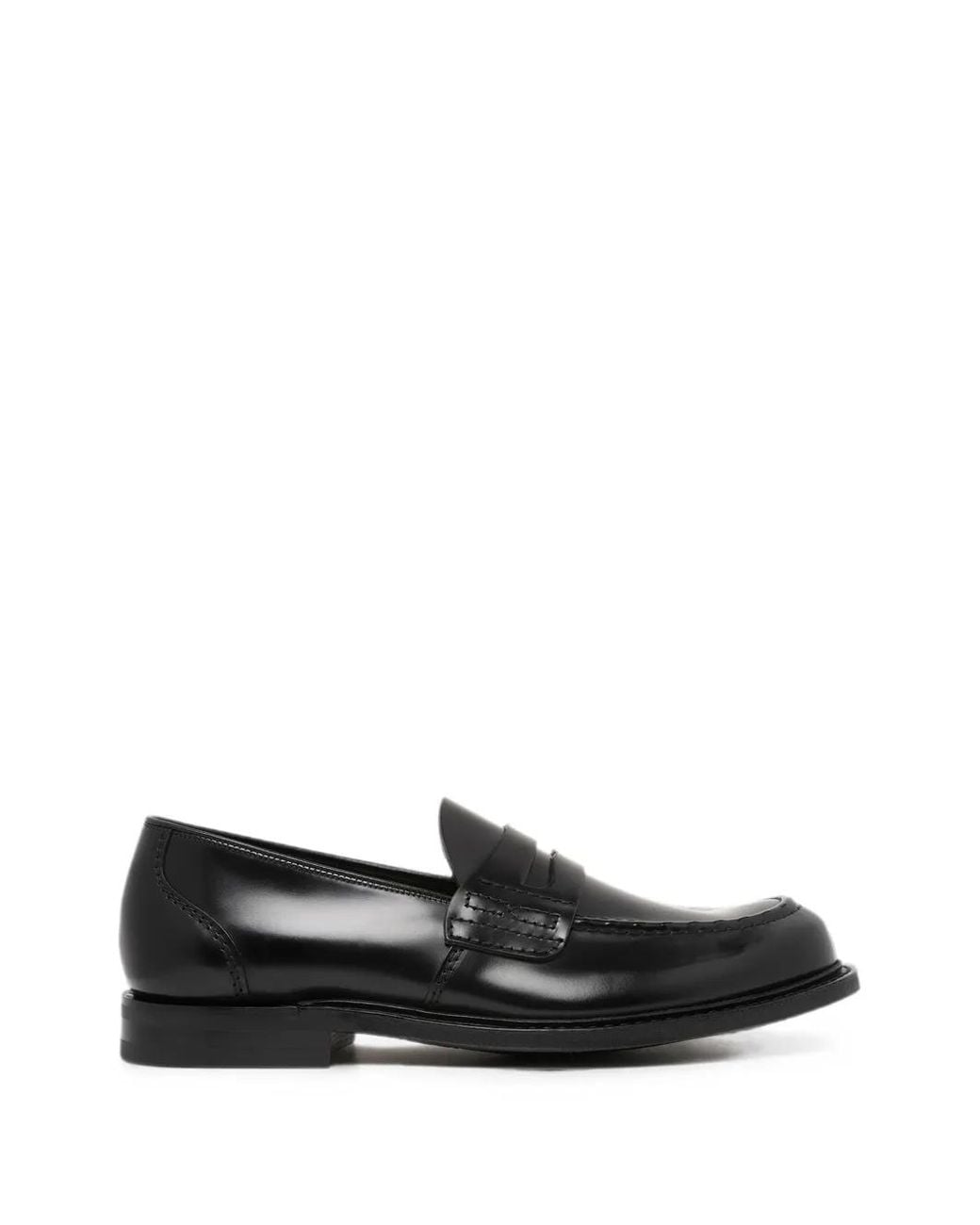 Church's Black Farsley 2.0 Leather Loafers for men