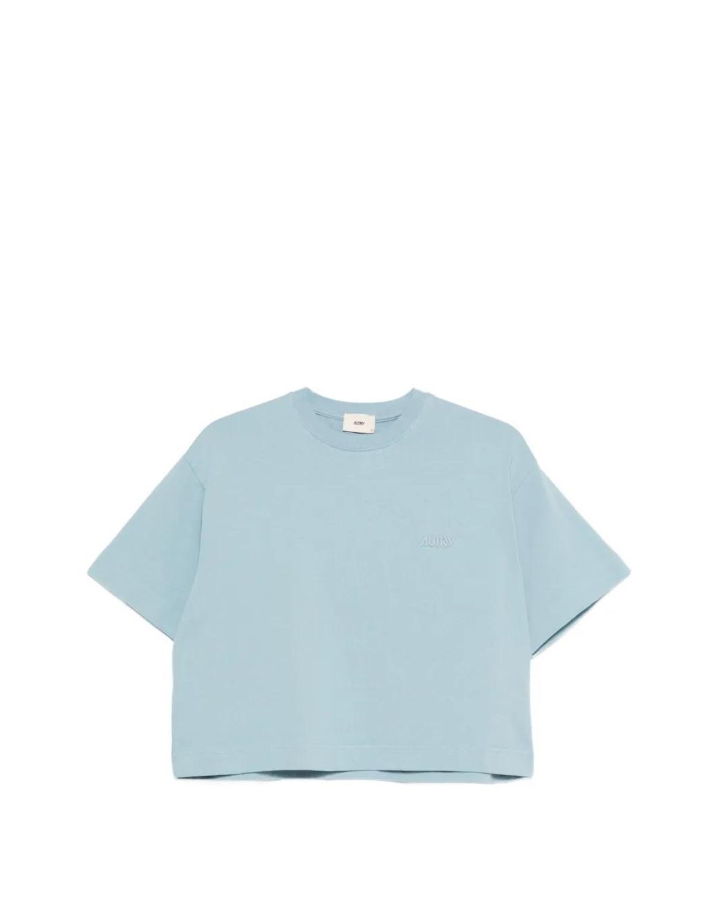 Autry Blue Heavy Jersey Cropped