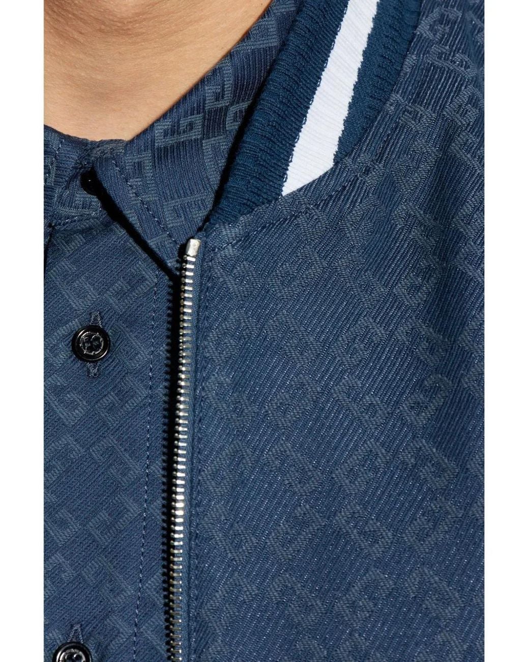 Givenchy Bomberjack Met Monogram in het Blue voor heren