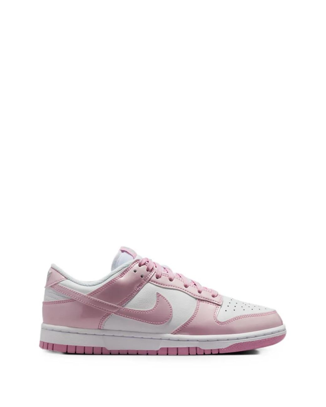 Nike Purple Dunk Low Patent Sneakers