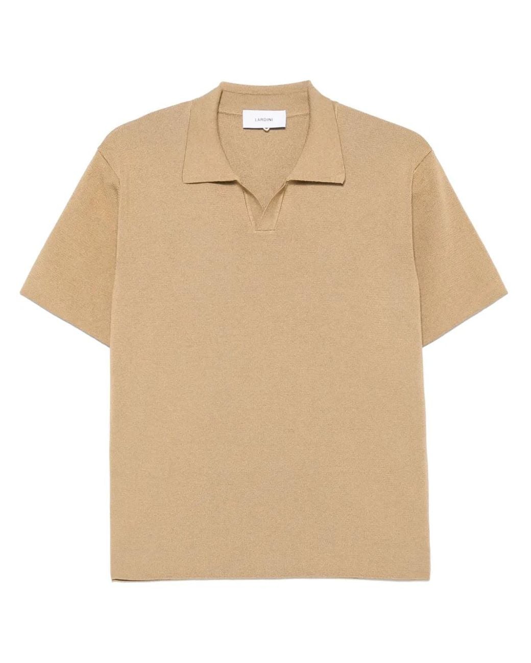 Lardini Gebreide Top in het Natural voor heren