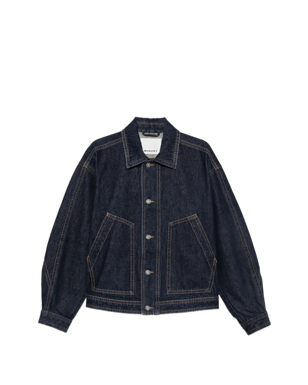 Isabel Marant Jorest Denim Jack in het Blue voor heren
