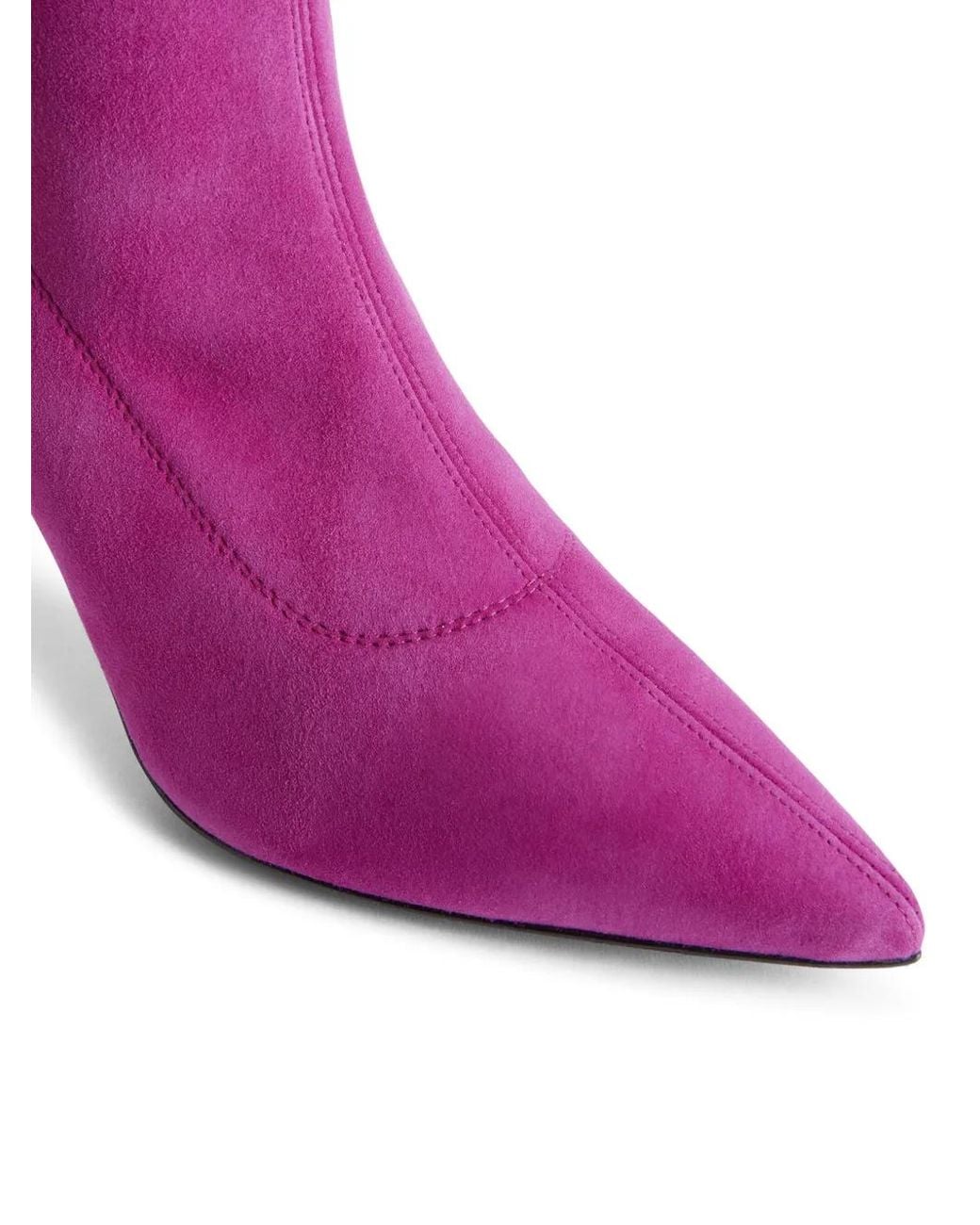 Giuseppe Zanotti Purple 90Mm Mirea Boots