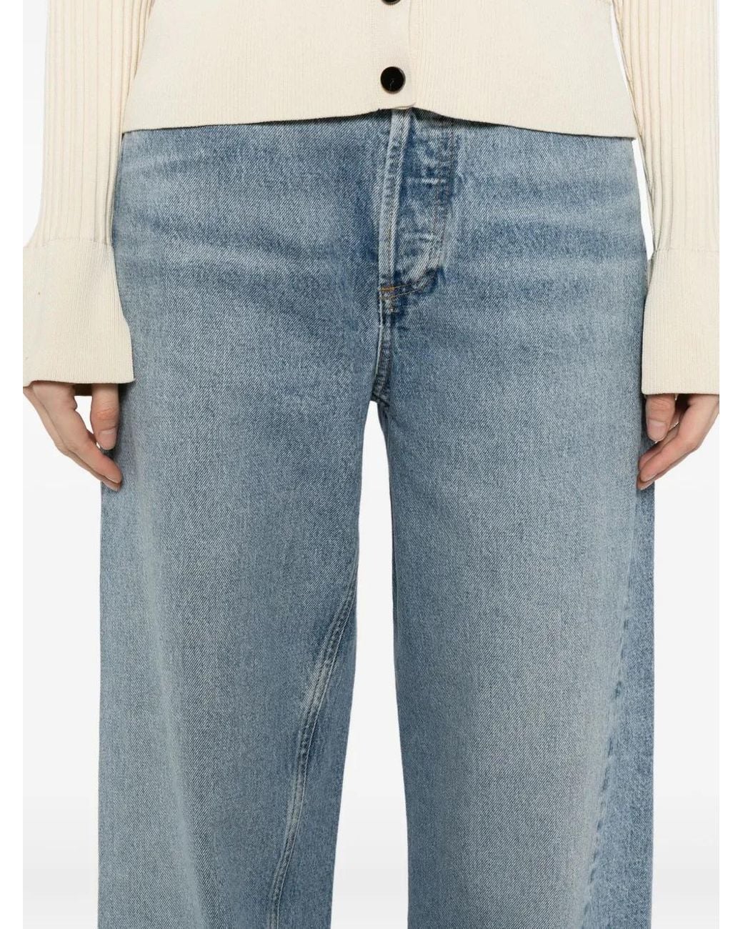 Agolde Blue Twist Jeans