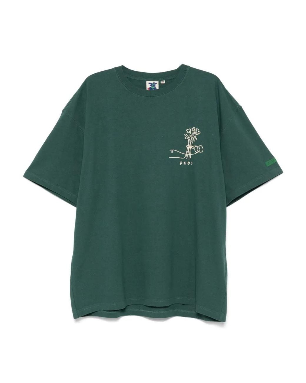 Deus Ex Machina Green Hauntology T-Shirt for men
