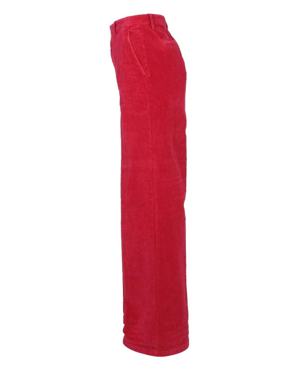 DSquared² Red Corduroy Trousers