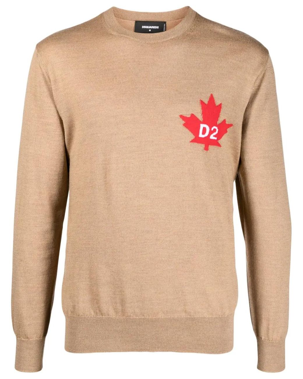 Jersey Con Cuello Redondo DSquared² de hombre de color Brown