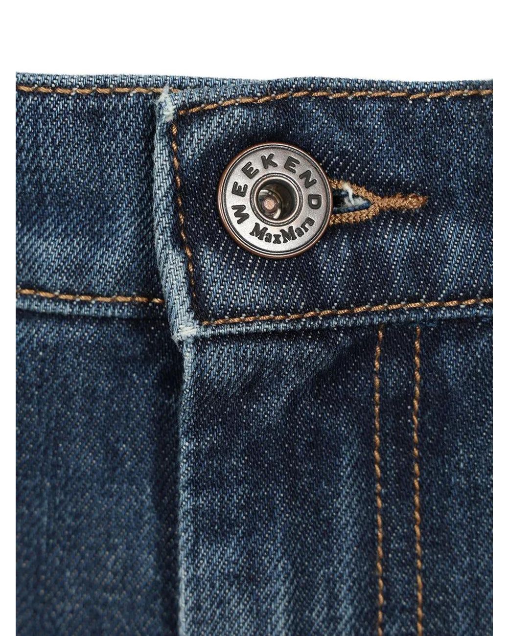 Weekend by Maxmara Blue Jeans Mit Gürtelschlaufen