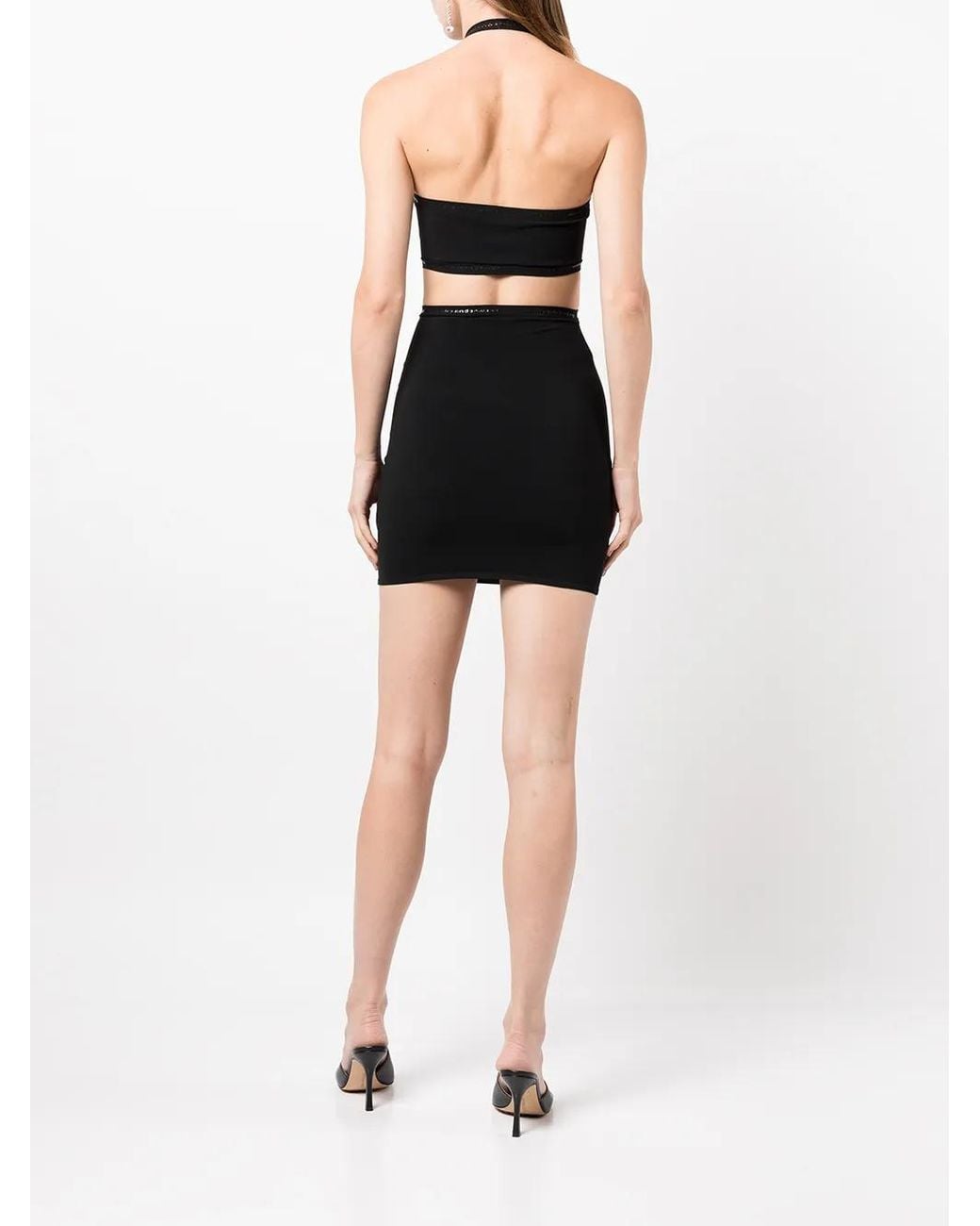 Alexander Wang Uitgesneden Maxi-Jurk in het Black