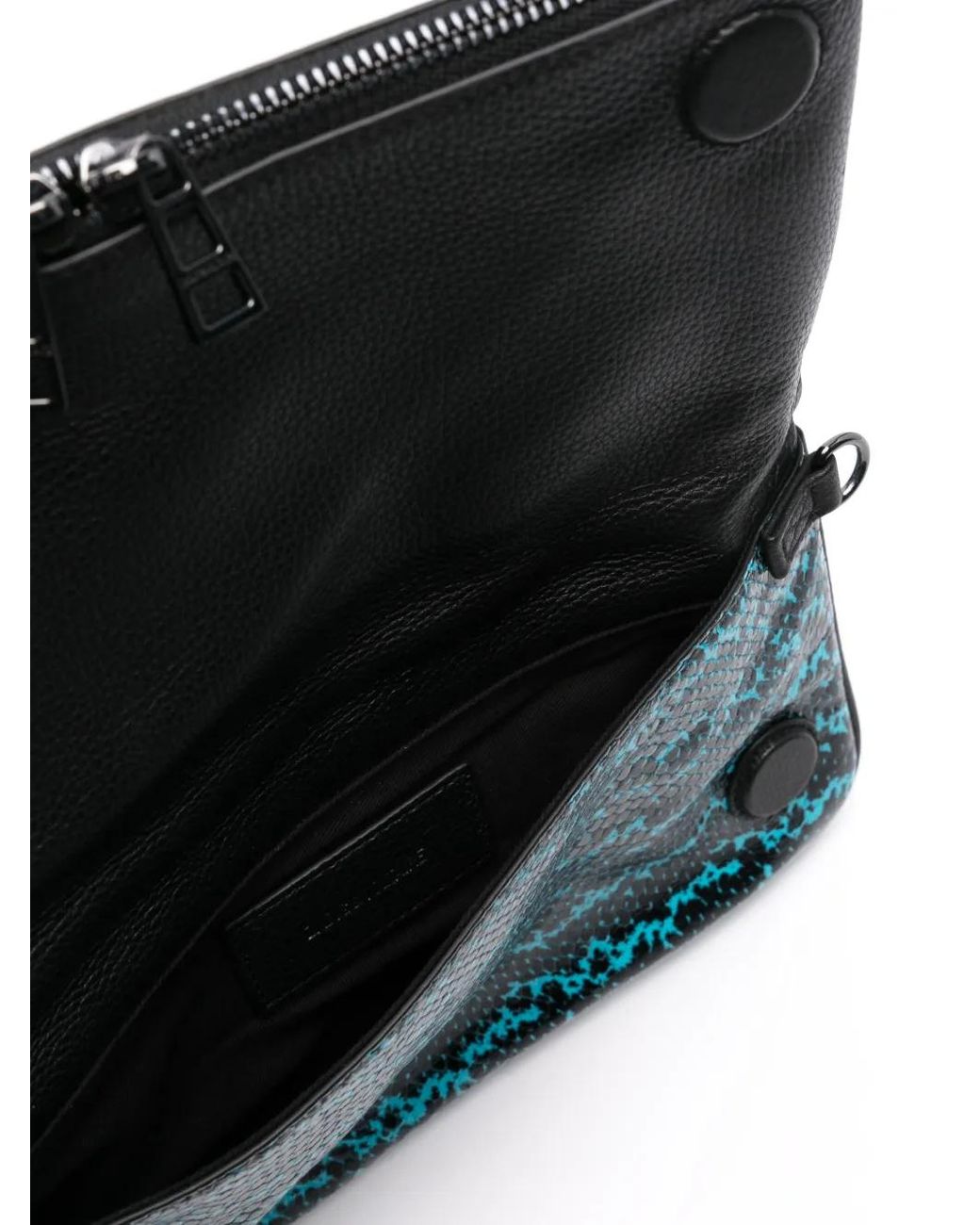 Zadig & Voltaire Blue Rock Wild Clutch Bag