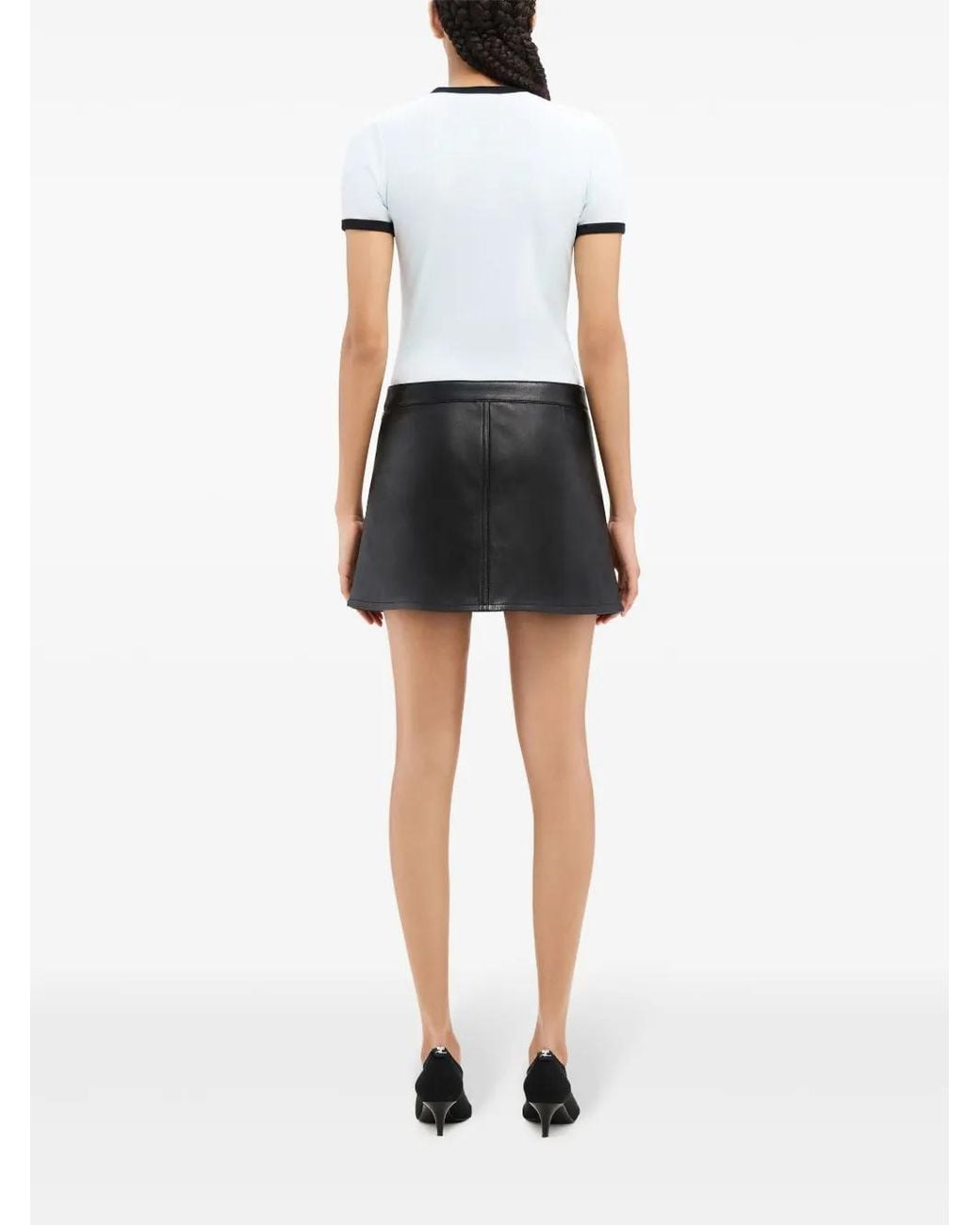 Courreges White Logo Cotton T-Shirt
