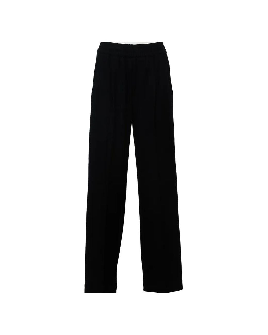 Circolo 1901 Black Elasticated-Waist Trousers