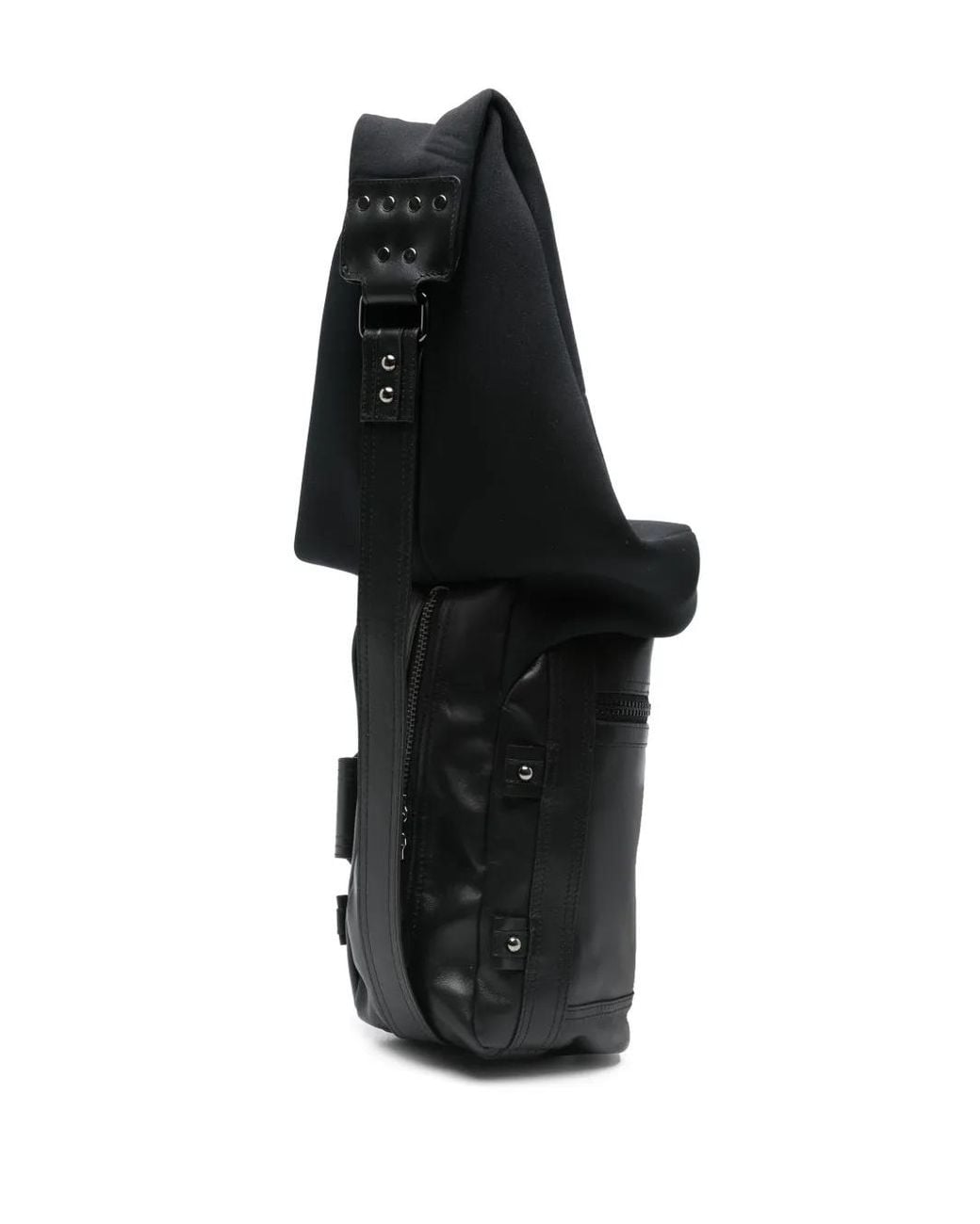 OTTOLINGER Black Leather Shoulder Bag