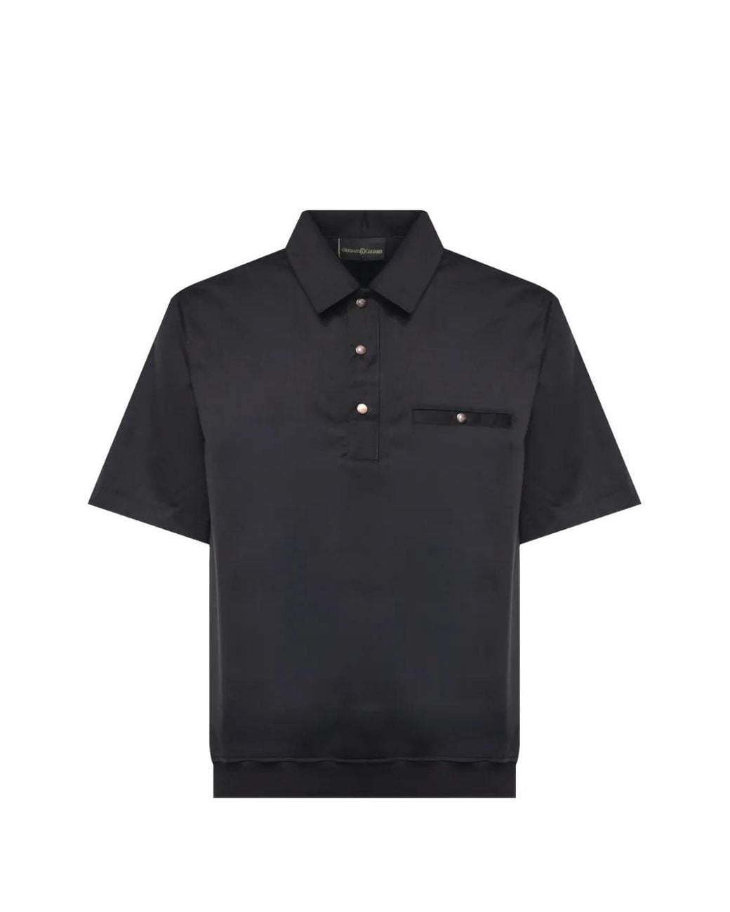 Giuliano Galiano Blue Jair Chest-Pocket Polo Shirt for men
